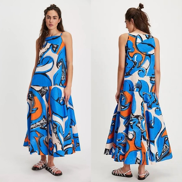 Free People Dresses & Skirts - NWT Free People Marimekko Antra Eldfamn Printed Maxi Dress
